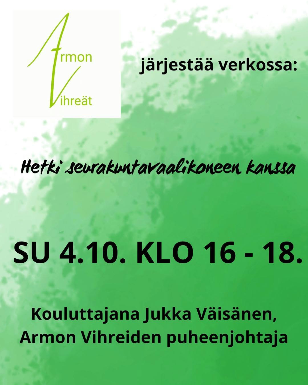Hetkiä seurakuntavaalien ehdokkaille
